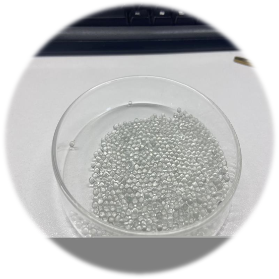 1-2mm玻璃珠透明玻璃球用于玩偶填充物
