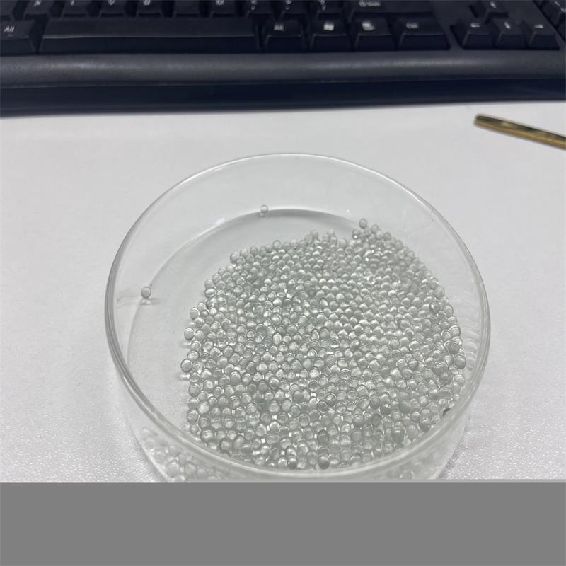 玻璃珠透明白色玻璃球用于玩偶玩具填充材料